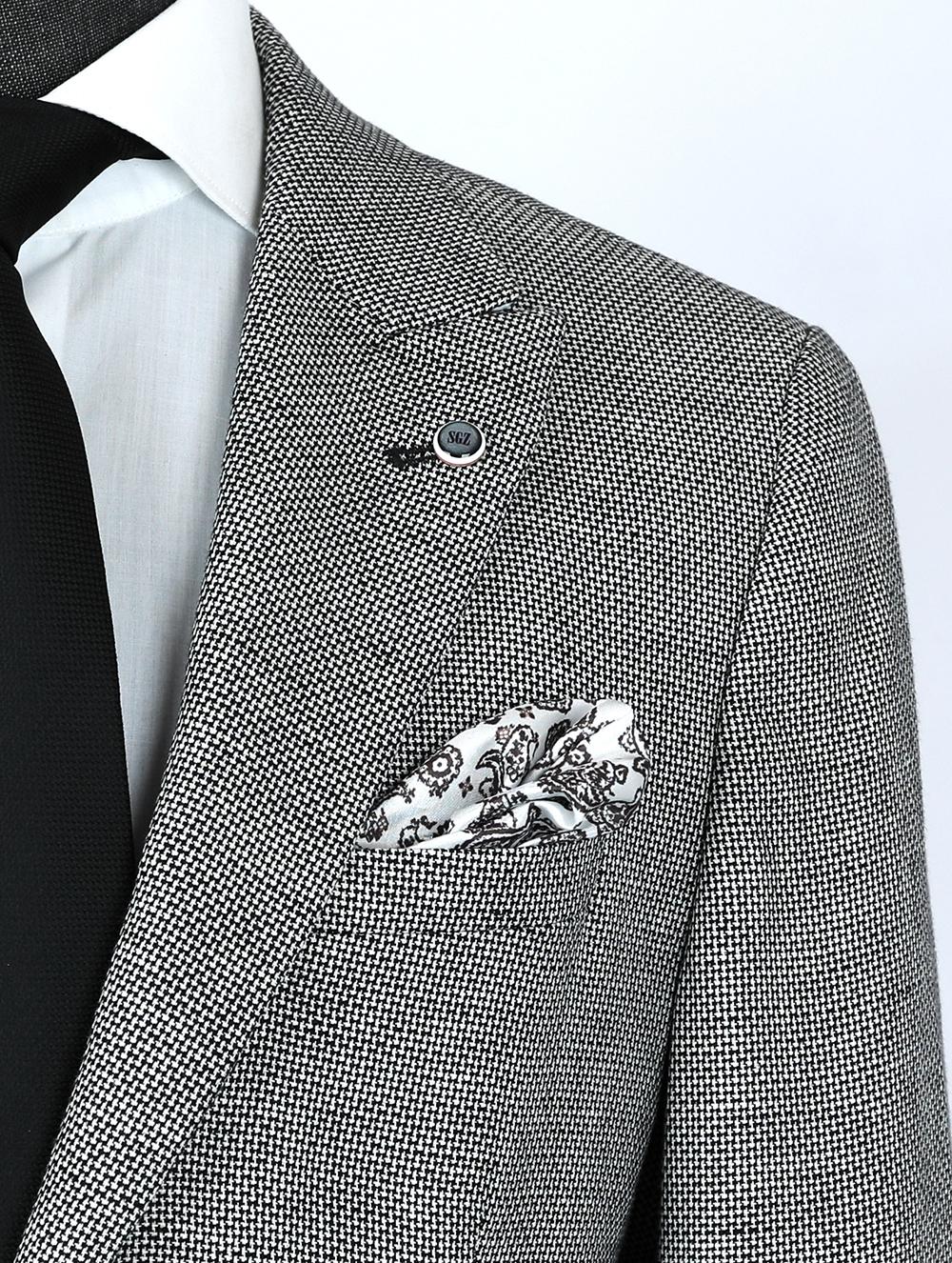 Lava Grey Pure Linen Men Summer Suit