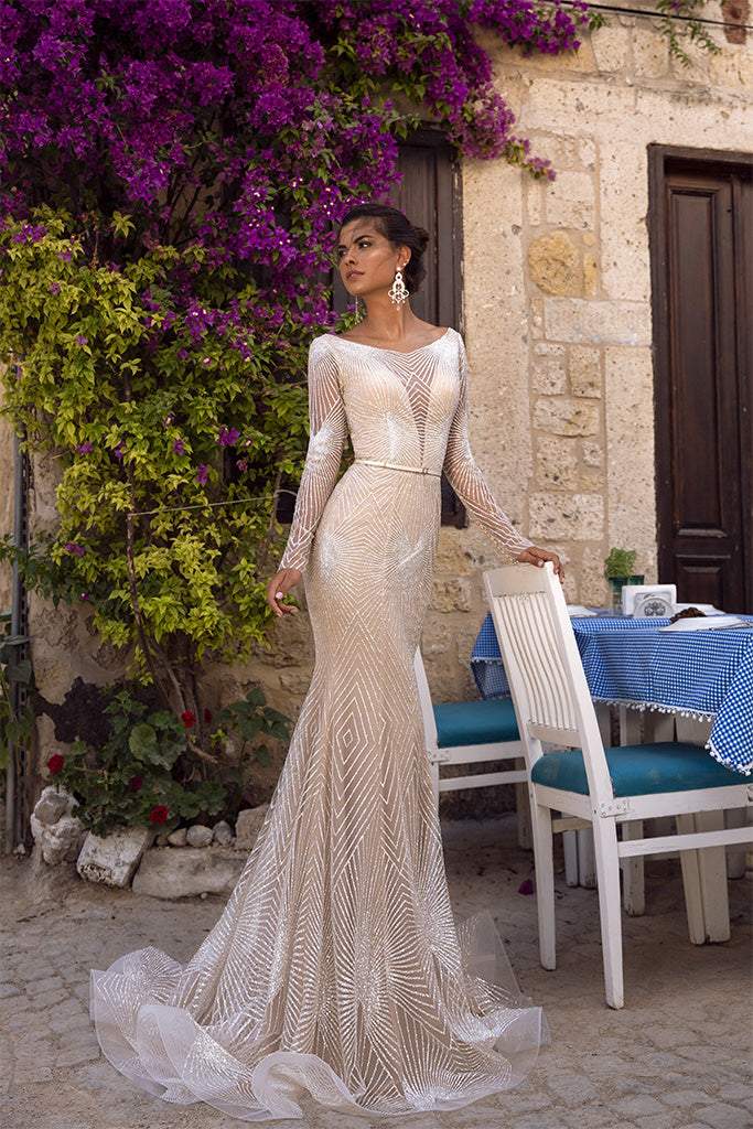 Sandcastle Cream Wedding Dress| Wedding Gowns – D&D Clothing