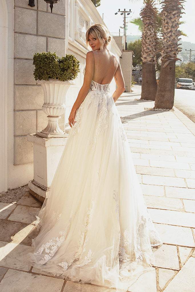 off white color dresses Wedding Dress Off White With Cape