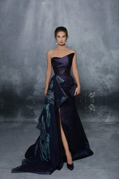 Aroura Black Evening Dress-danddclothing-Classic Elegant Gowns,Evening Dresses,Long