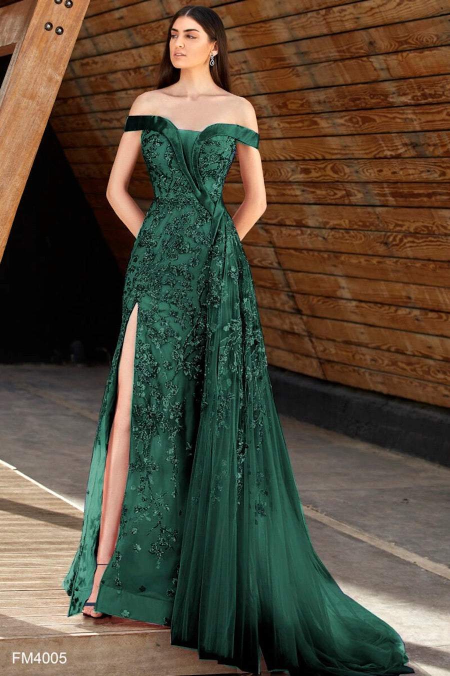 Mark Green Evening Dress-danddclothing-Classic Elegant Gowns,Evening Dresses,Long