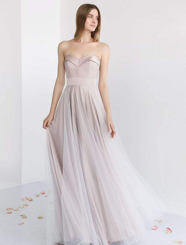 Ofay Silver Evening Dress-danddclothing-Classic Elegant Gowns,Evening Dresses,Long