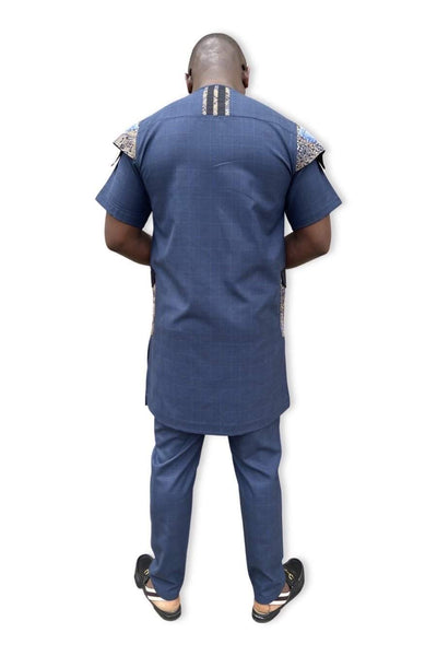 African Traditional Nigerian-danddclothing-African Wear for Men,Linen,Traditionals