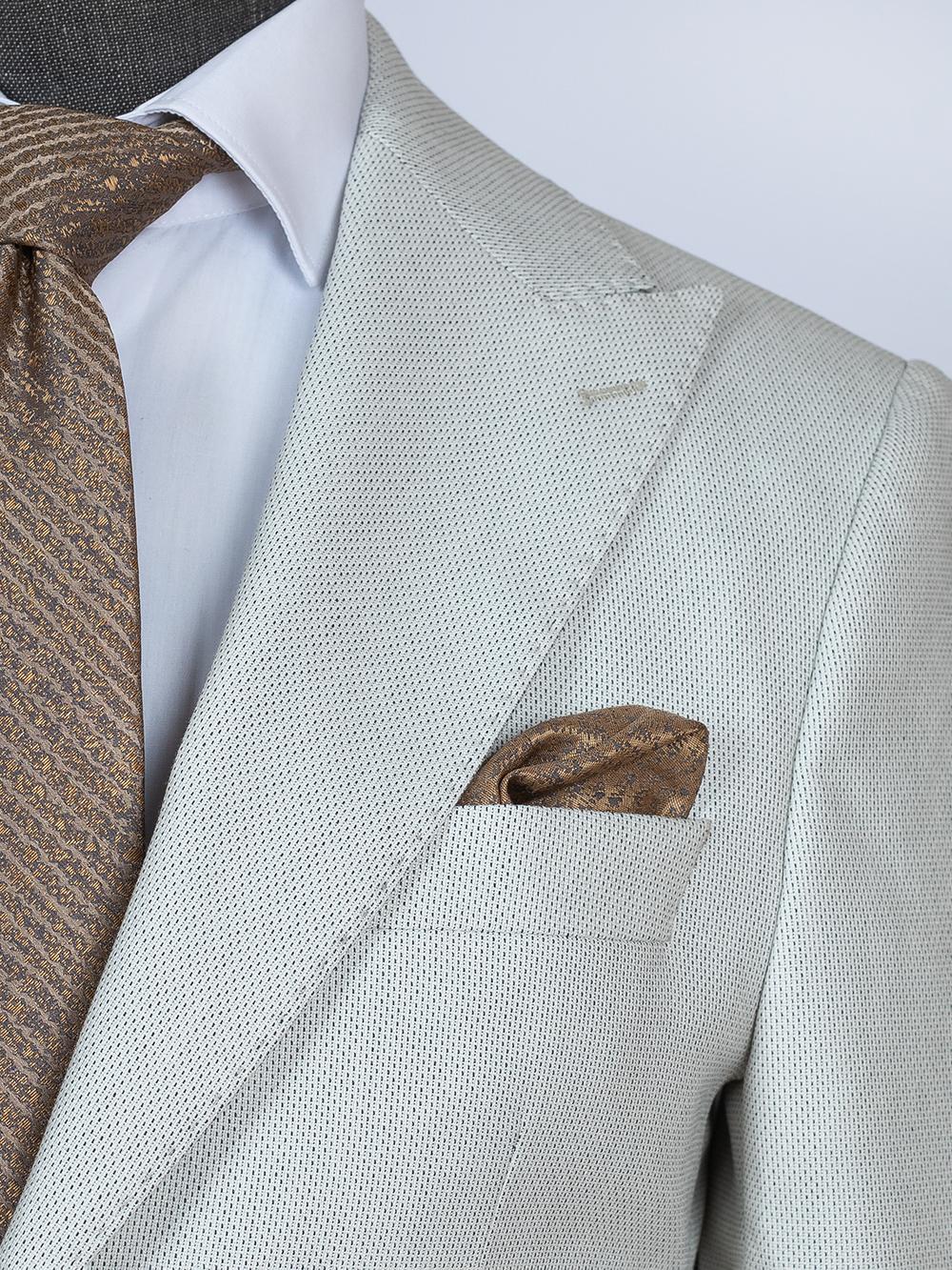 Stylish Classic Gray Bespoke Men Suit Tailored
