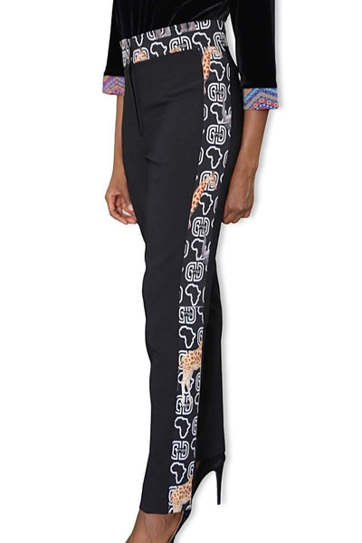 Black Stylish Office Pants-danddclothing-AFRICAN WEAR FOR WOMEN,Black,Female trousers,Trousers