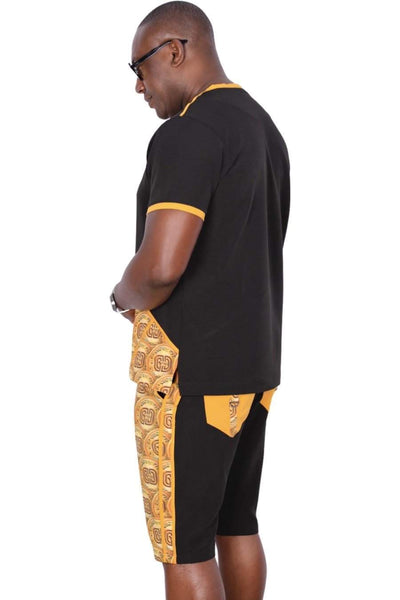 African Native Nigerian Ankara Yellow-danddclothing-African Wear for Men,FEATURED,Traditionals