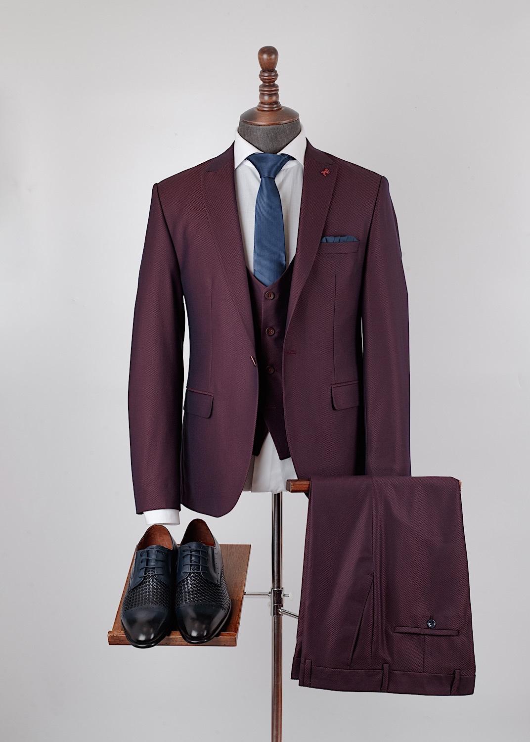 Light Brown Custom Bespoke Men Suit Tailored