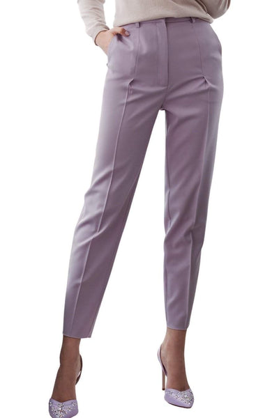 Violet Classic Office Pants-danddclothing-AFRICAN WEAR FOR WOMEN,Female trousers,Trousers,white