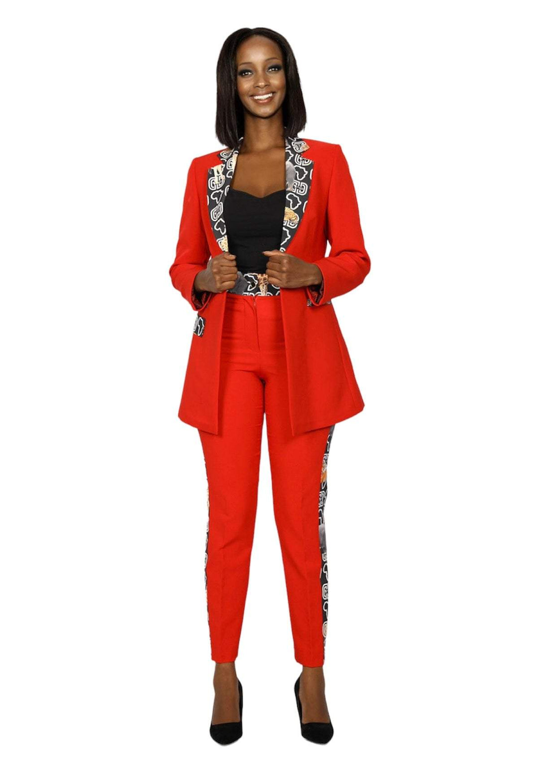 African Red Classic Suit African Red Classic Suit