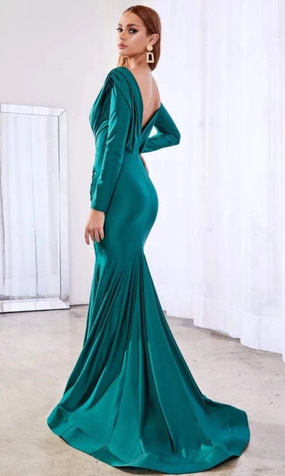 Romantic Green Evening Dress-danddclothing-Classic Elegant Gowns,Evening Dresses,Long