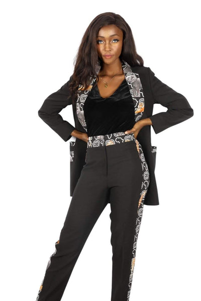 Black Jacket Business Classic-danddclothing-AFRICAN WEAR FOR WOMEN,Jackets,Women Jackets