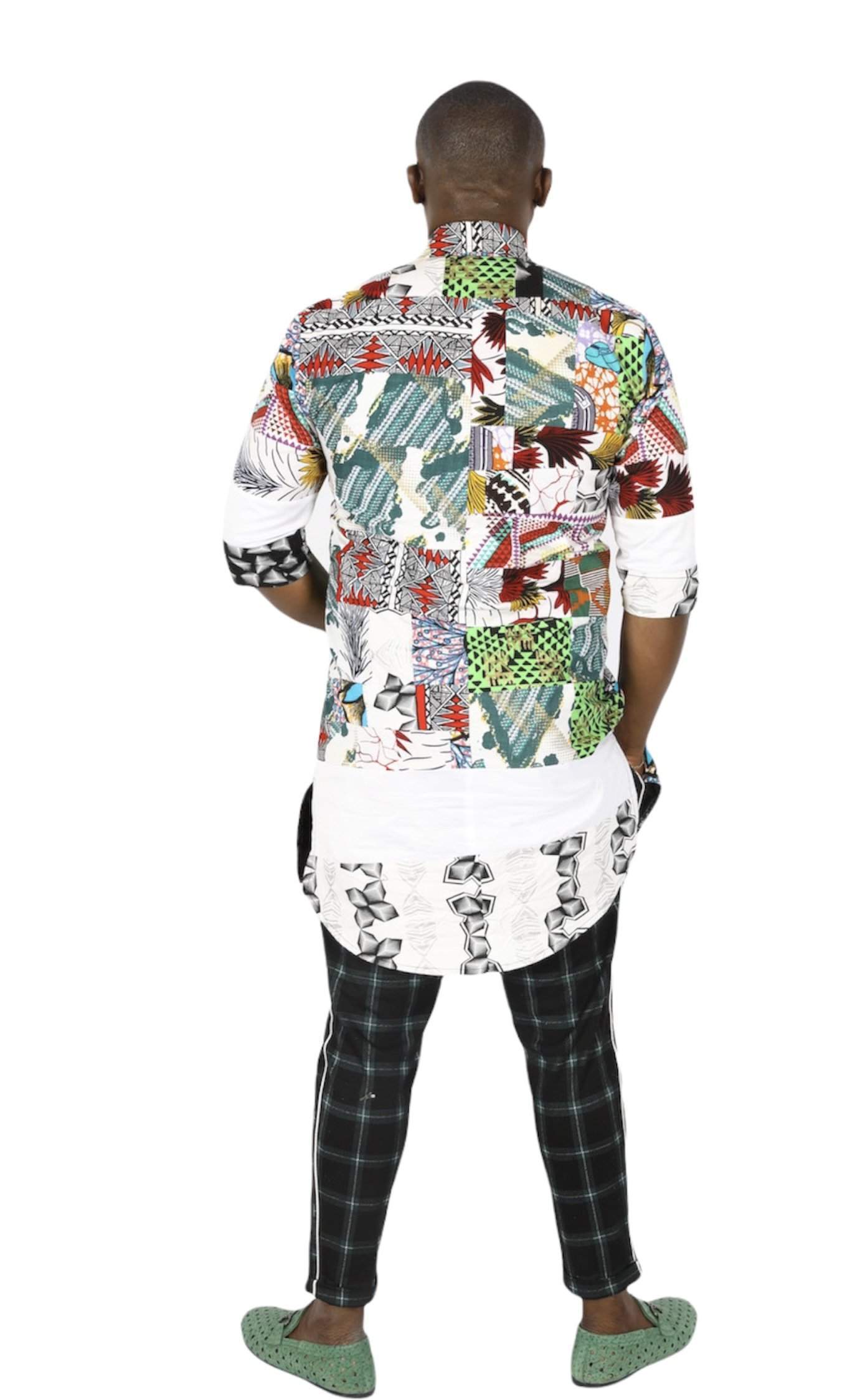African Ankara Jacket for Men-danddclothing-African Wear for Men,Jackets,Men Jackets,Pink