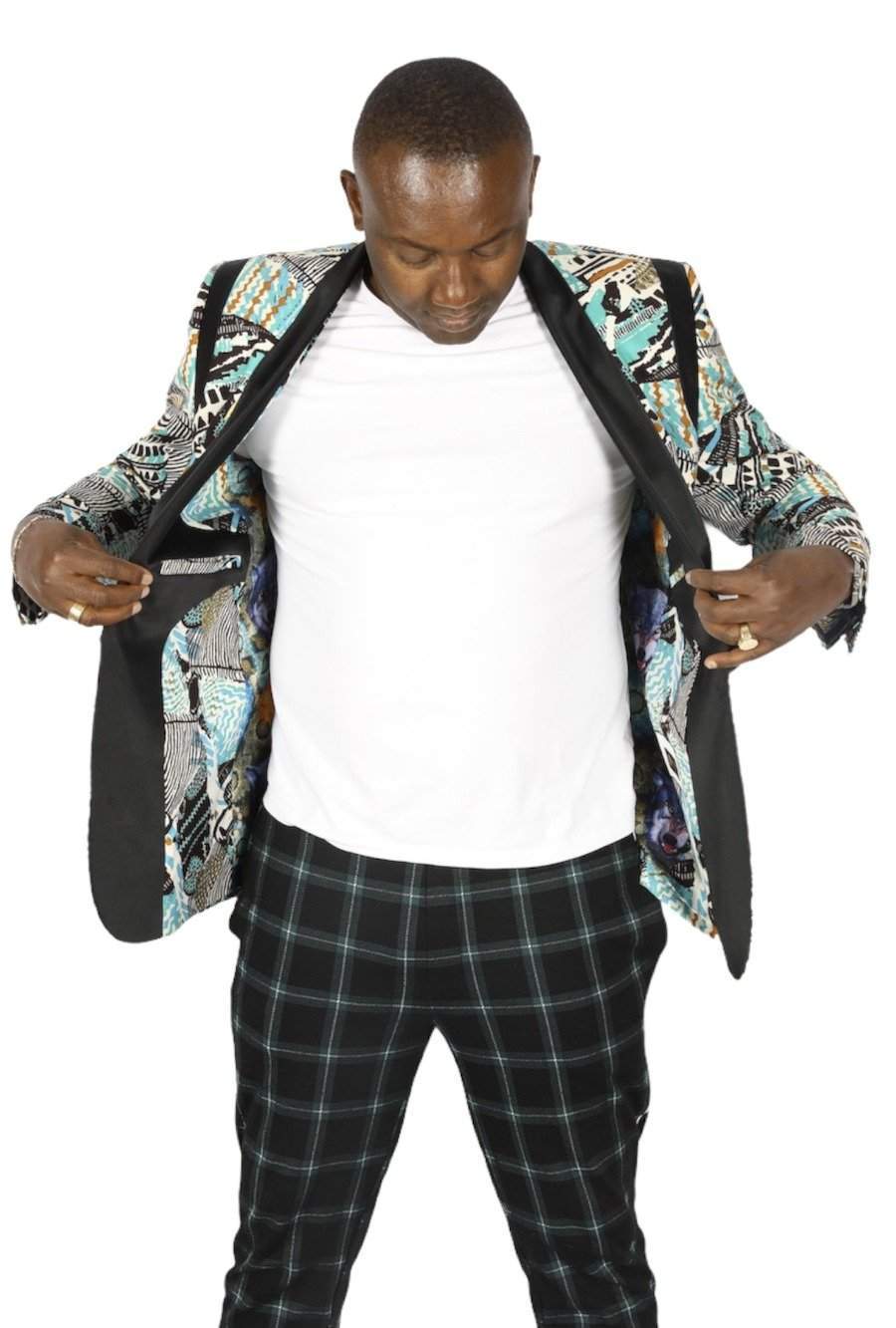 African Kitenge Jacket for Men-danddclothing-African Wear for Men,Jackets,Men Jackets,Pink