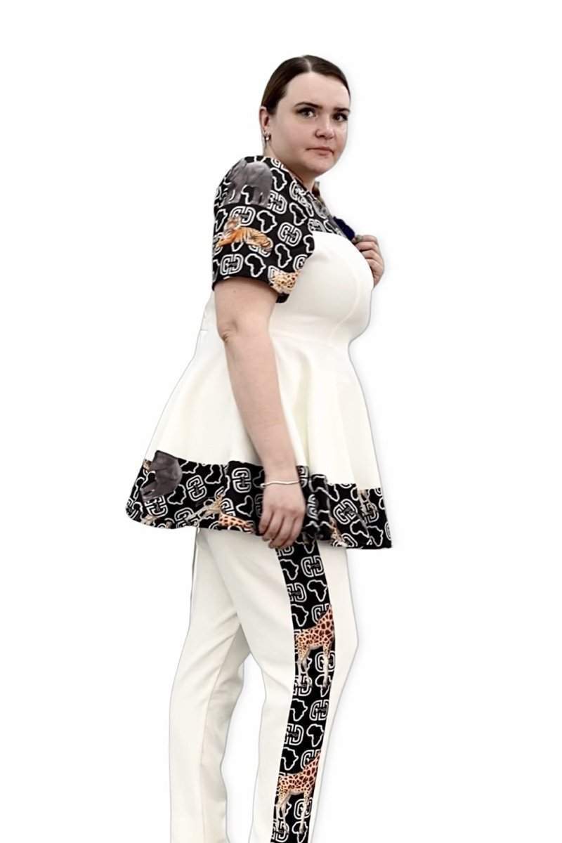 African Plus Size Set-danddclothing-