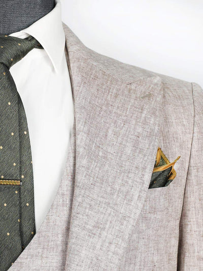 Glow Crème Linen Suit-danddclothing-African Wear for Men,Linen Suit,maroon
