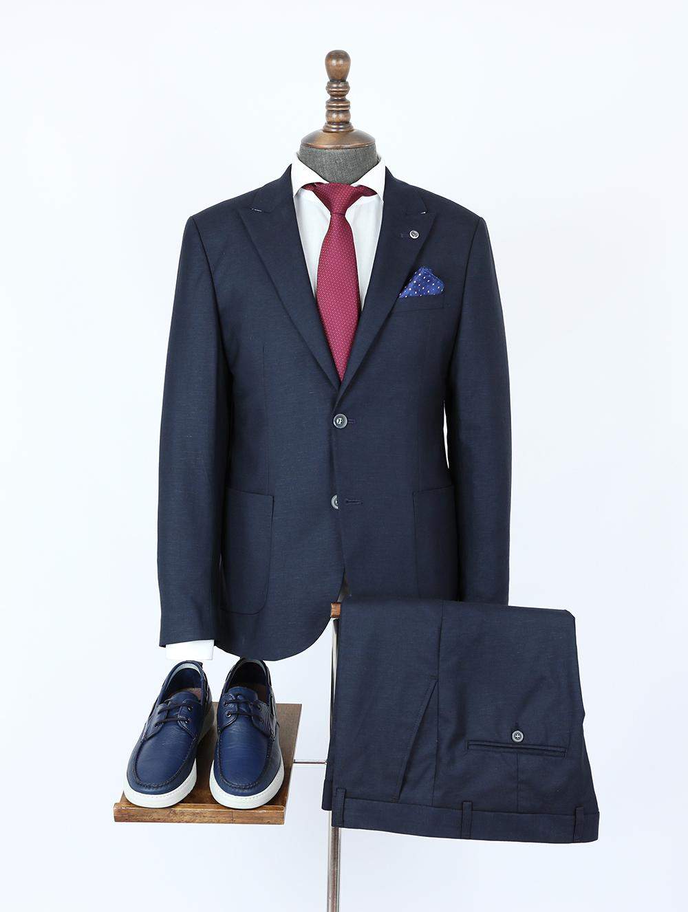 Sky Black Linen Suit-danddclothing-African Wear for Men,Linen Suit,maroon