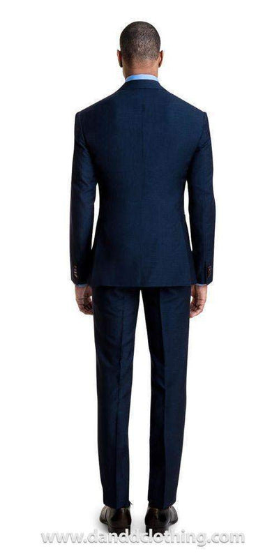 Marine Blue African Suit-African Wear for Men,Classic Men Suits,Classic Suits