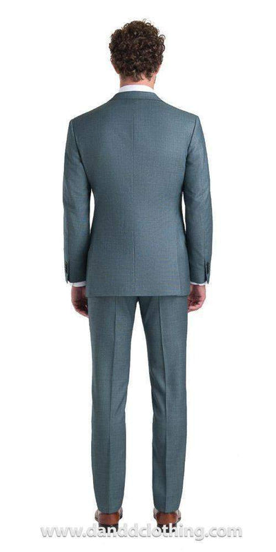Teal Birdseye Suit-African Wear for Men,Classic Men Suits,Classic Suits,Grey