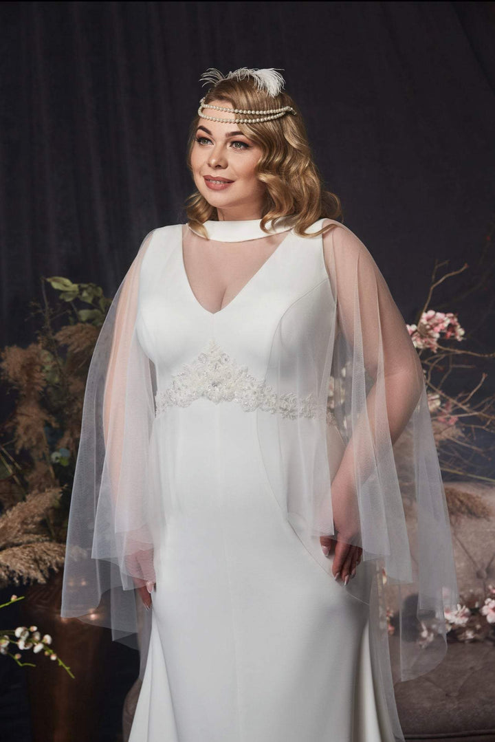 diamond white wedding dress Diamond White Wedding Dress| Wedding Gowns S / White / Satin