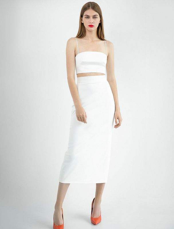 Leghorn White Wedding Dress-danddclothing-A-line,Classic Elegant Gowns,Royal Wedding Dresses,White